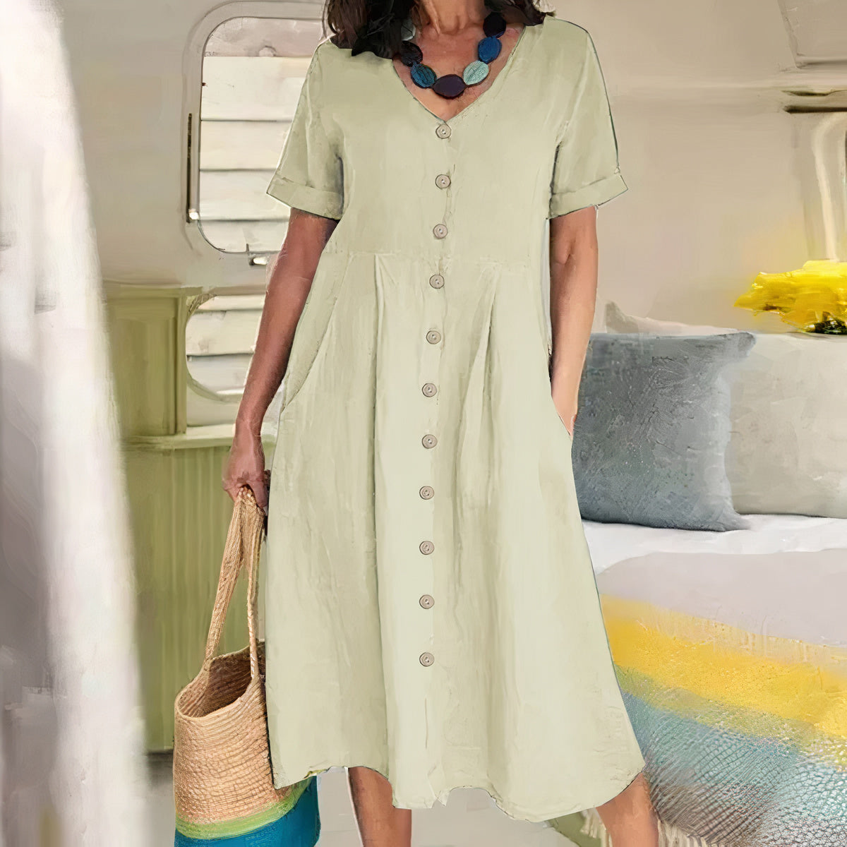 Allura - Elegante Lente Jurk