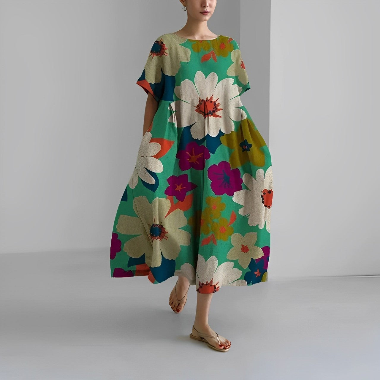 Skye - Boho Bloemenjurk