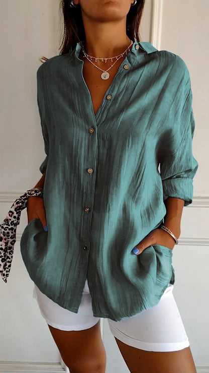 Krisha - Elegant Oversized Blouse