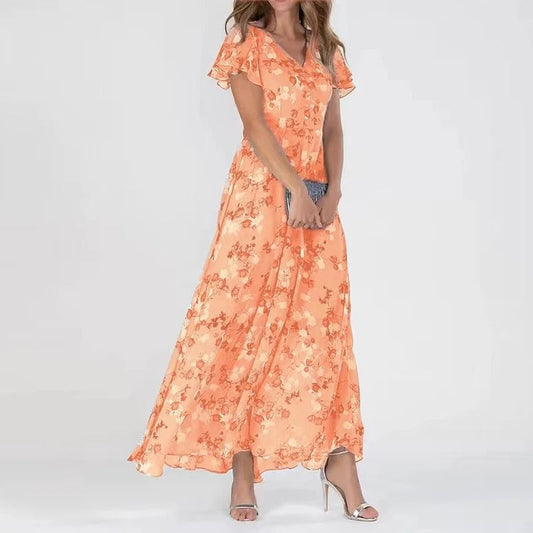 Victoria - Elegante Lente Bloemenjurk