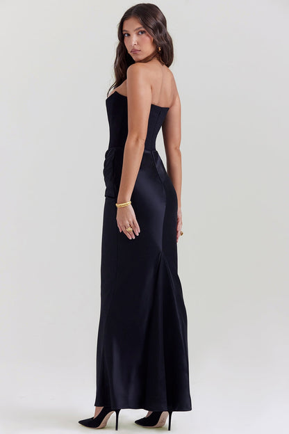 Lilly - Elegante Strapless Jurk