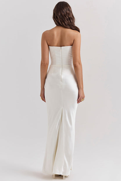 Lilly - Elegante Strapless Jurk
