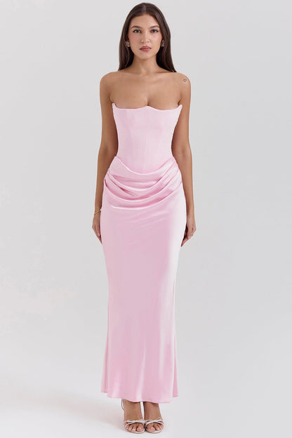 Lilly - Elegante Strapless Jurk