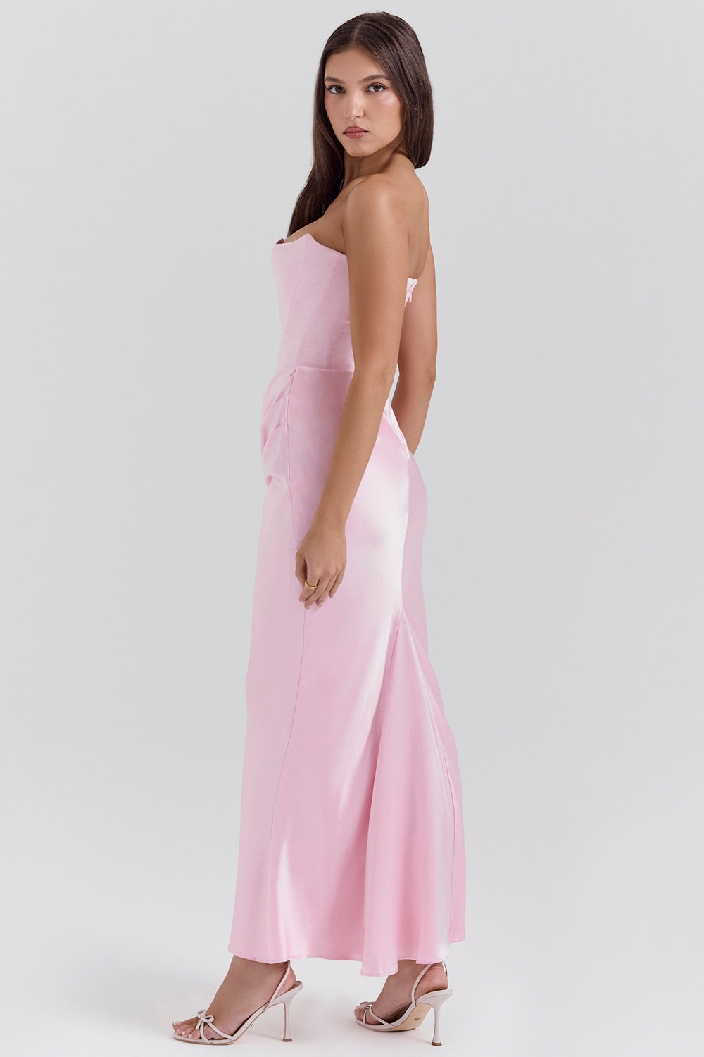 Lilly - Elegante Strapless Jurk