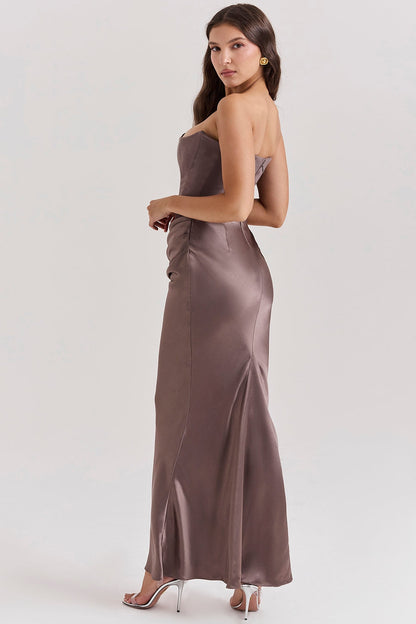 Lilly - Elegante Strapless Jurk