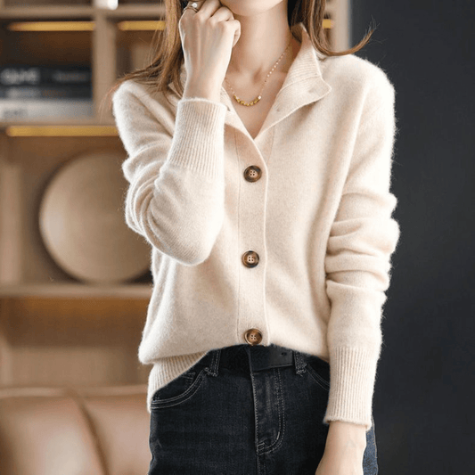 Annie™ | Gebreide Kasjmier Vest