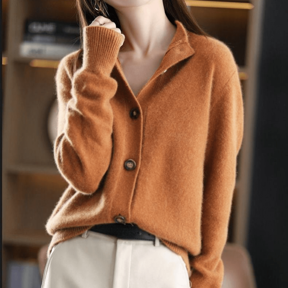 Annie™ | Gebreide Kasjmier Vest