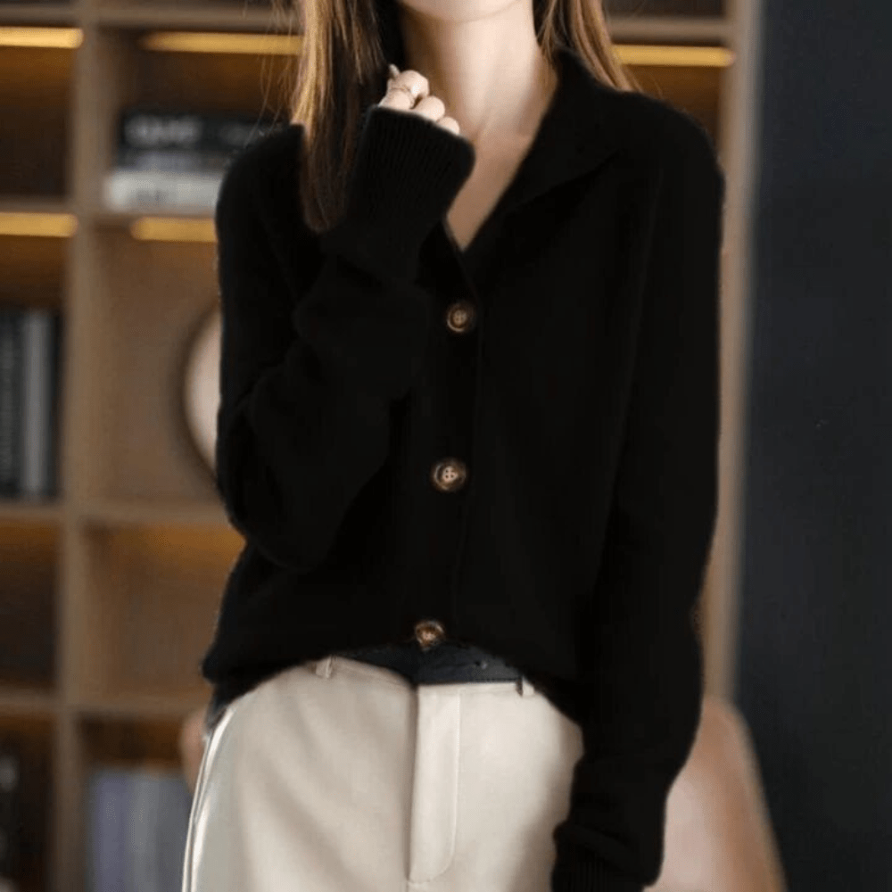 Annie™ | Gebreide Kasjmier Vest