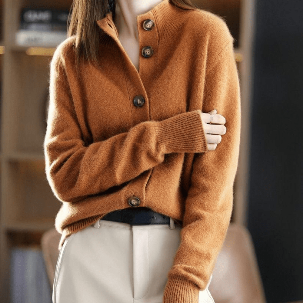 Annie™ | Gebreide Kasjmier Vest