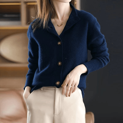 Annie™ | Gebreide Kasjmier Vest