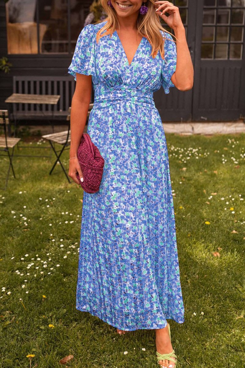 Pauline - Elegante Bloemenjurk