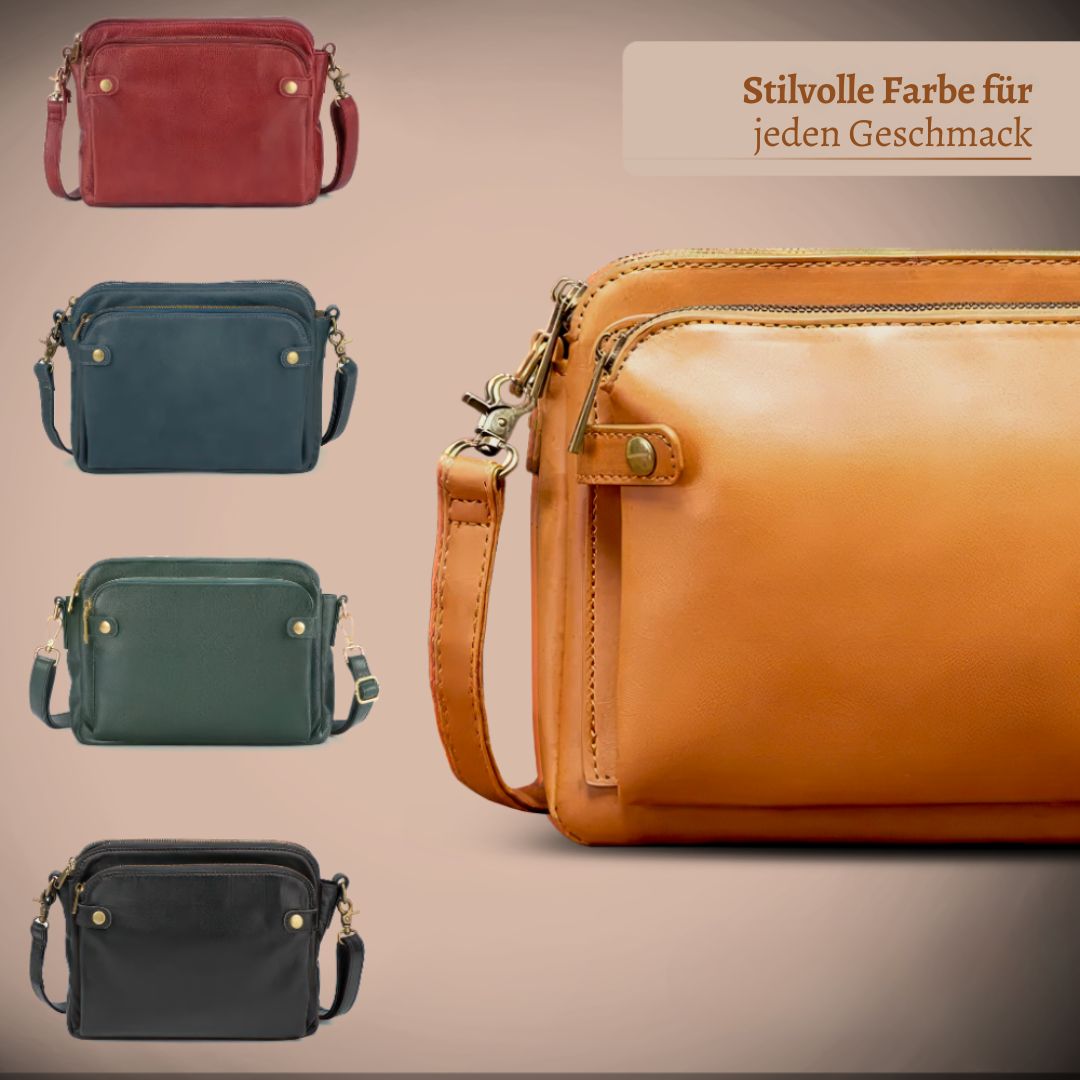Hélène - Elegante Leren Handtas