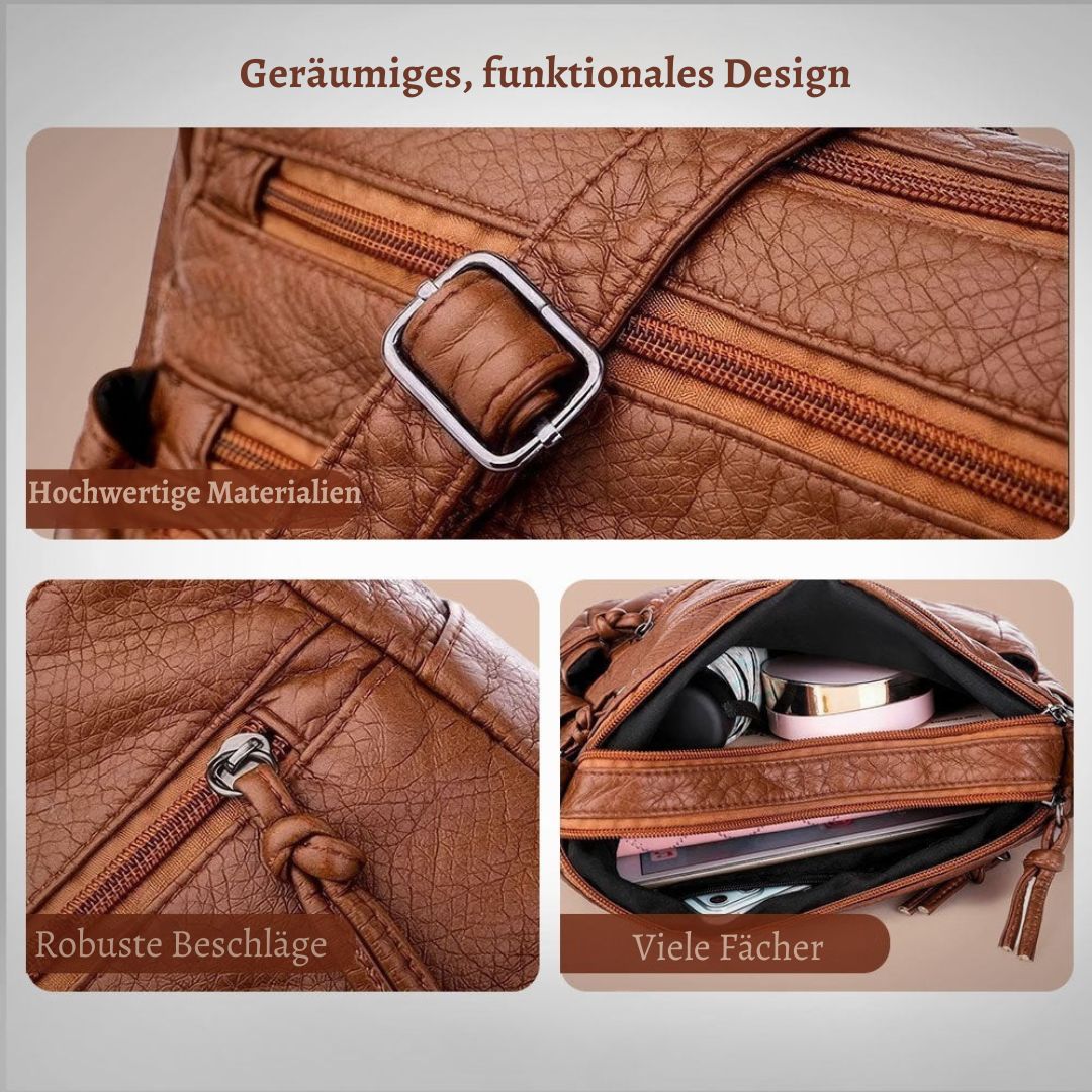 Helene - Luxe Leren Handtas