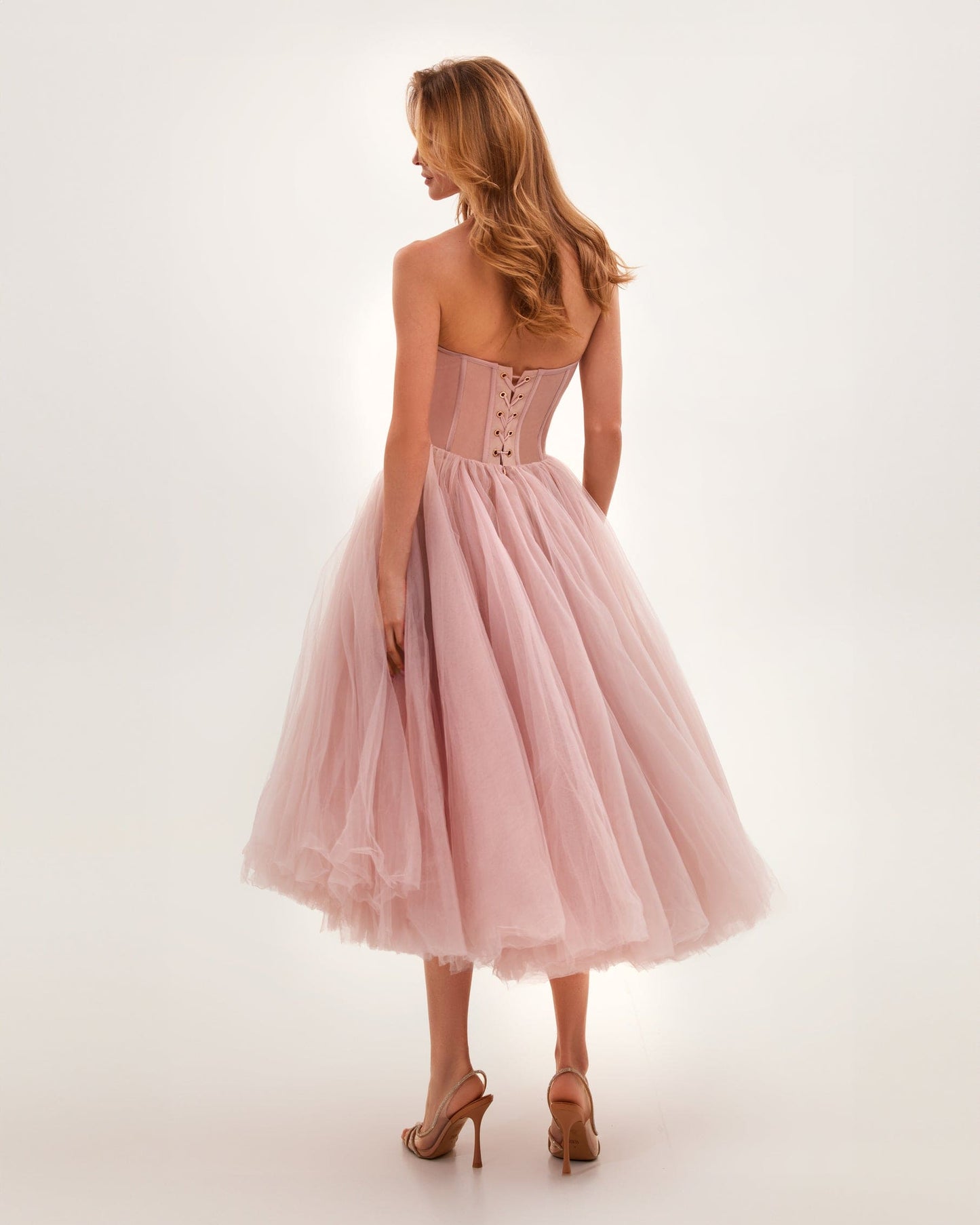 Judith - Elegante Strapless Zomerjurk