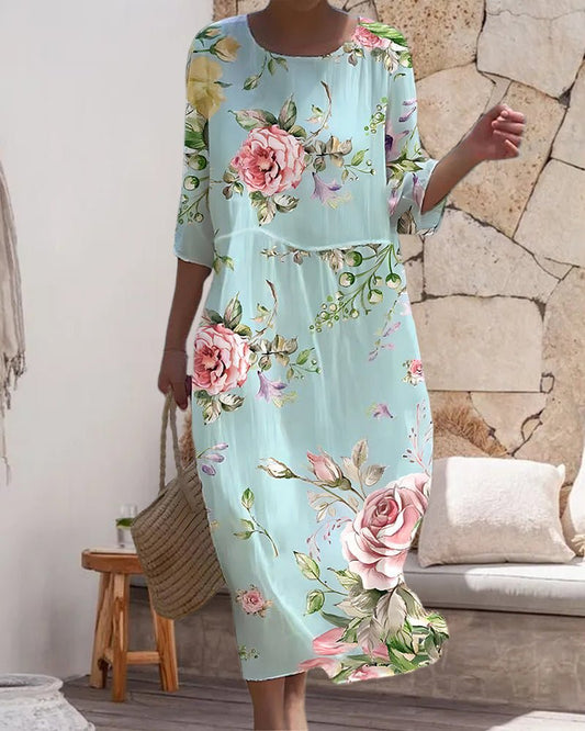Stella - Luchtige Bloemenjurk