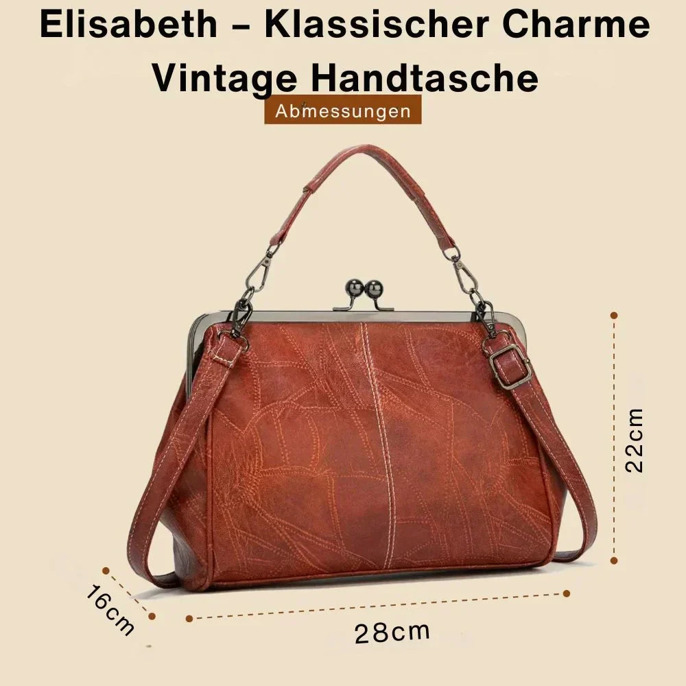 Elisabeth - Vintage Leren Handtas