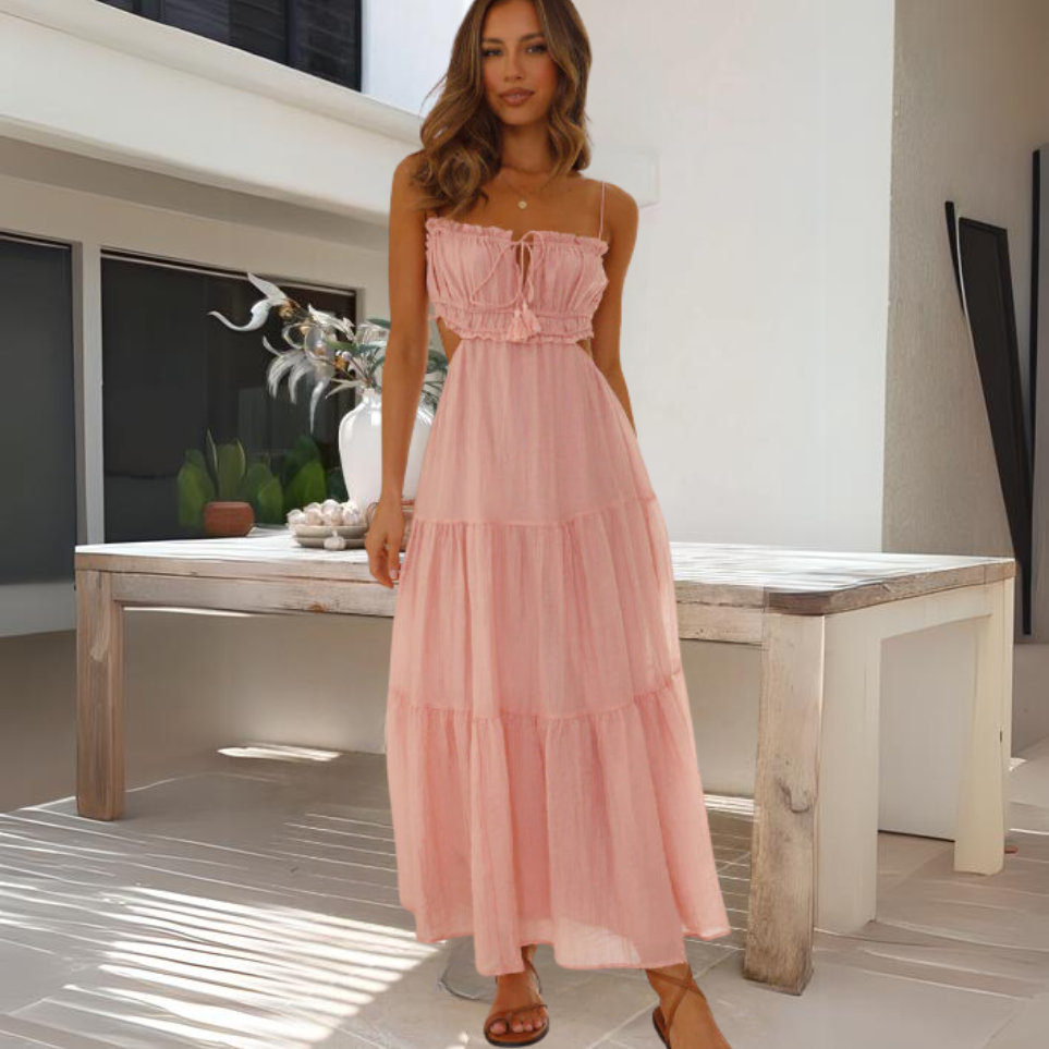 Tatiana - Elegante Lichte Zomerjurk
