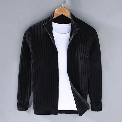 Massimo - Tijdloze Katoenen Cardigan
