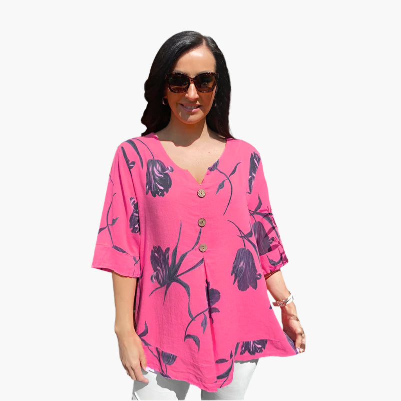 Alyssa - Stylish Oversized Top