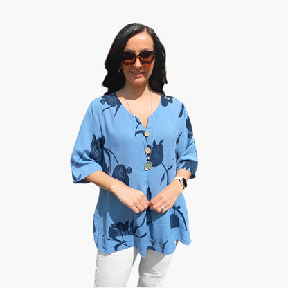 Alyssa - Stylish Oversized Top