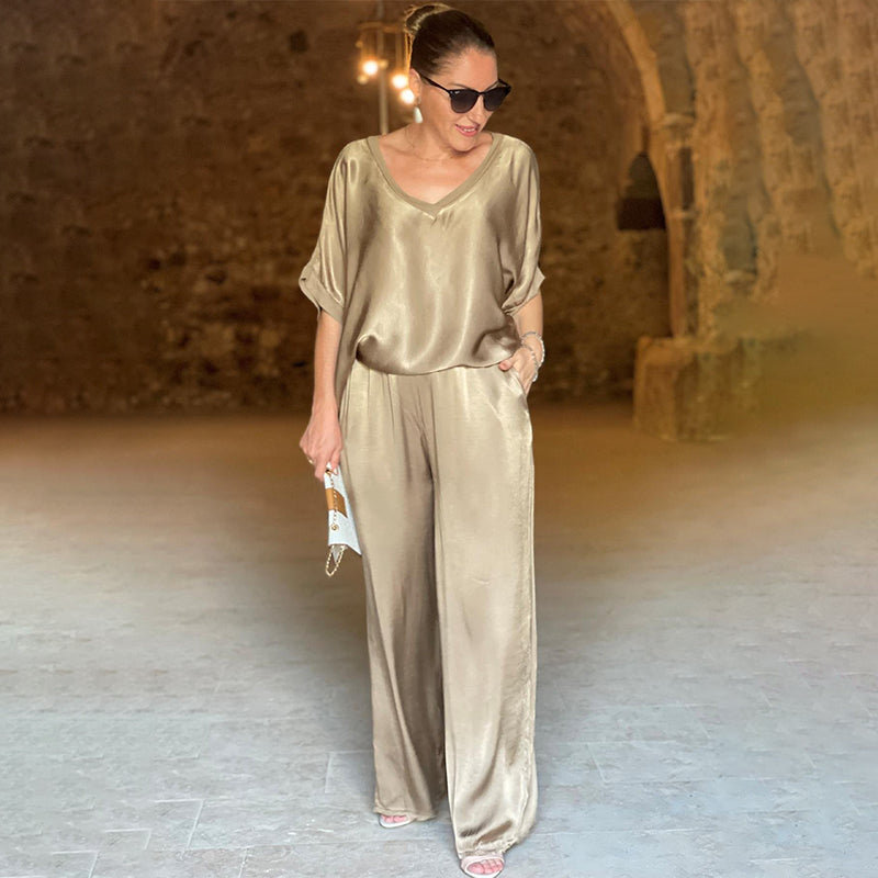 Pauline - Luxe Satijnen Set
