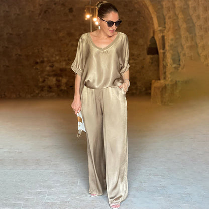 Pauline - Luxe Satijnen Set
