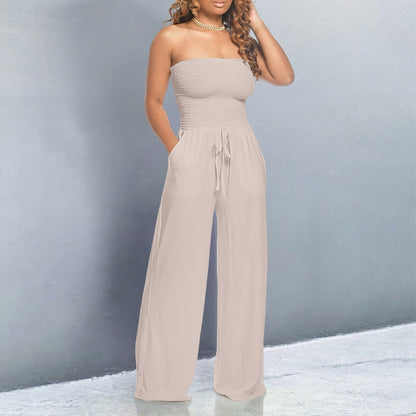 Denise - Elegante Off-Shoulder Jumpsuit