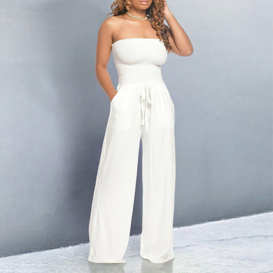Denise - Elegante Off-Shoulder Jumpsuit