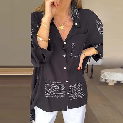 Monique - Elegant Lens Blouse