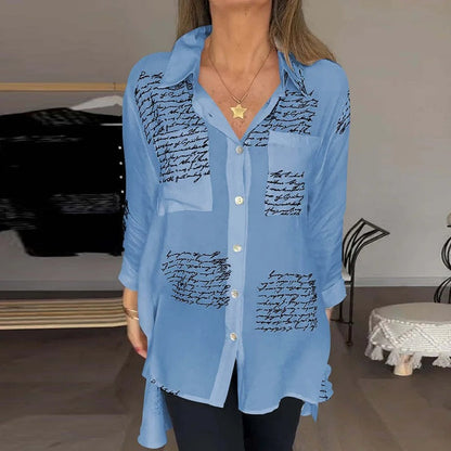 Monique - Elegant Lens Blouse