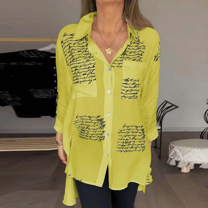 Monique - Elegant Lens Blouse